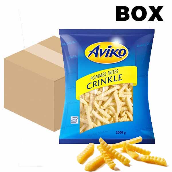 아비코 크링클컷 주름감자 2kg (BOX)